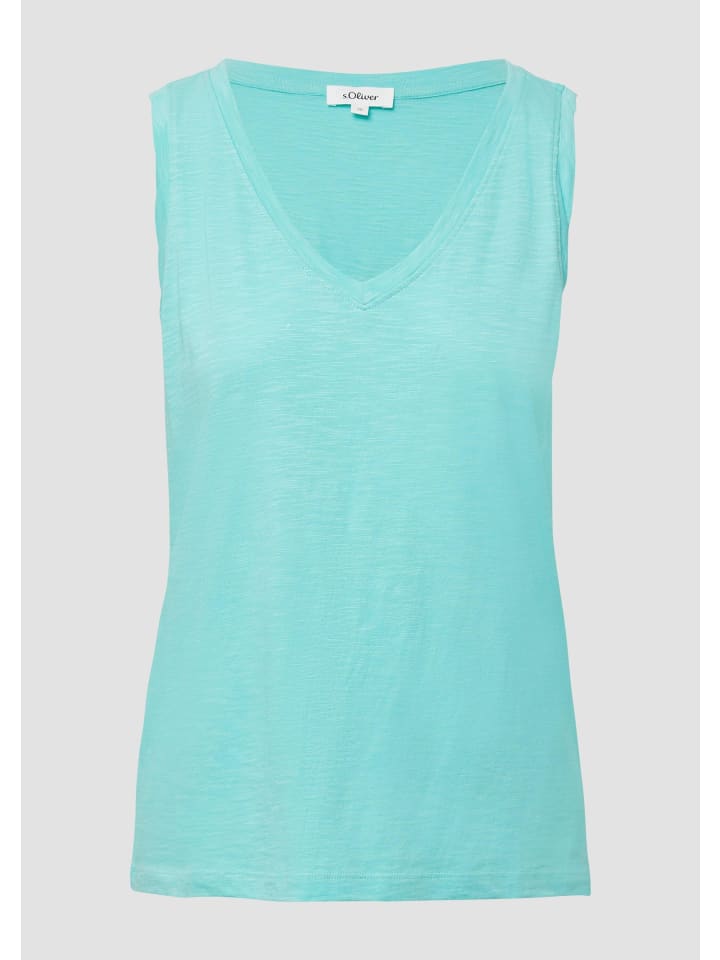 

Футболка цвета 6099_морской зеленый s.Oliver