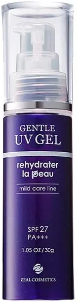 Солнцезащитный гель SPF27 PA+++ Gentle Care for Sensitive Skin Adsorb 30 г