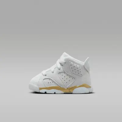 

Кроссовки Jordan 6 Retro "Pearl", цвет Pure Platinum/Metallic Gold/Coconut Milk/Glacier Blue