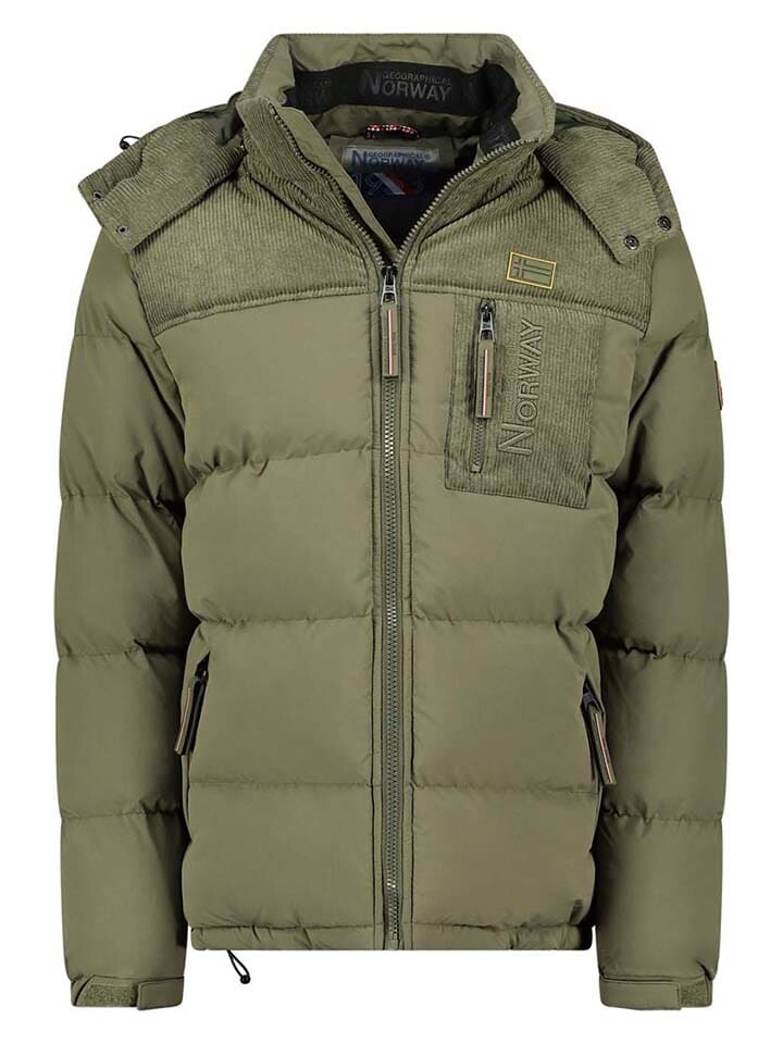 

Стеганая куртка Geographical Norway Steppjacke Dupalo, хаки