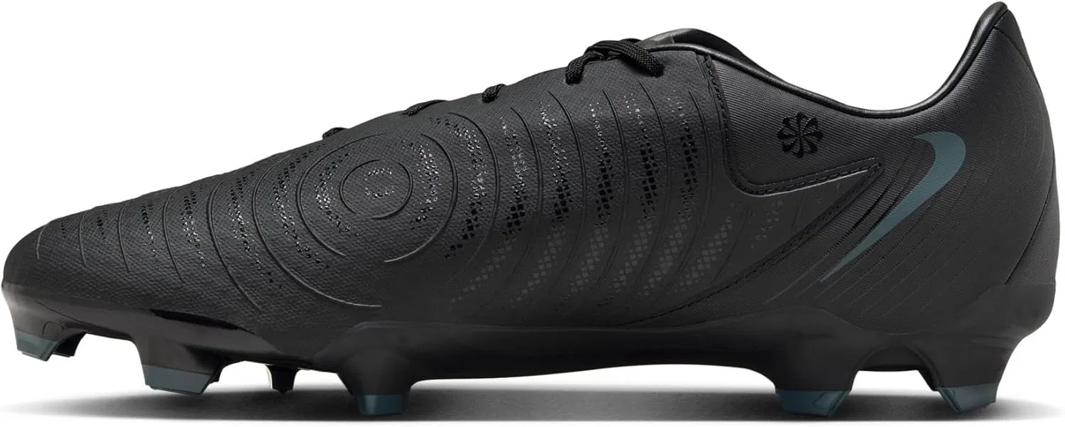Мужские беговые кроссовки Nike Phantom Gx II Academy Fg/Mg, Black Black Deep Jungle — фото 2