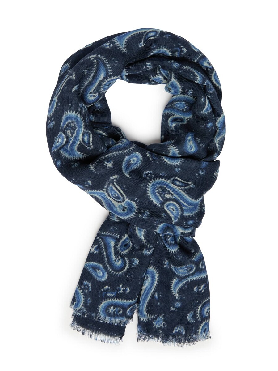 

Шарф Boggi Milano Scarf, темно-синий