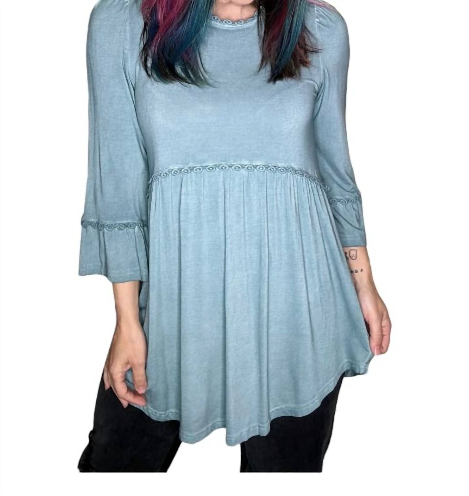 

POL Топ Rosalind в цвете Blue Shade, Синий, POL Топ Rosalind в цвете Blue Shade