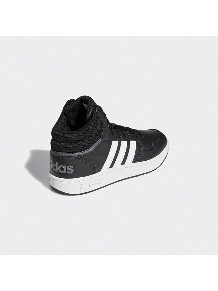 Высокие кроссовки adidas Hoops 3, черный — фото 3