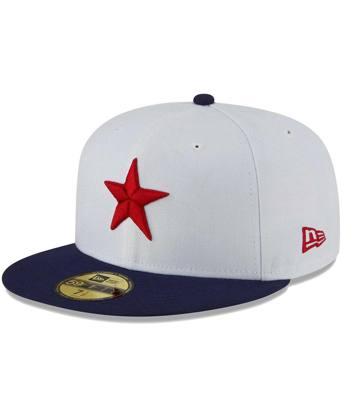 

Мужская белая шляпа Detroit Stars Cooperstown Collection Turn Back The Clock 59FIFTY. New Era