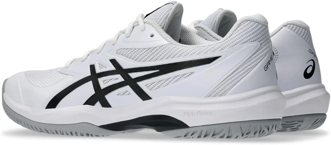 Кроссовки для тенниса ASICS Game FF, White/Black — фото 3