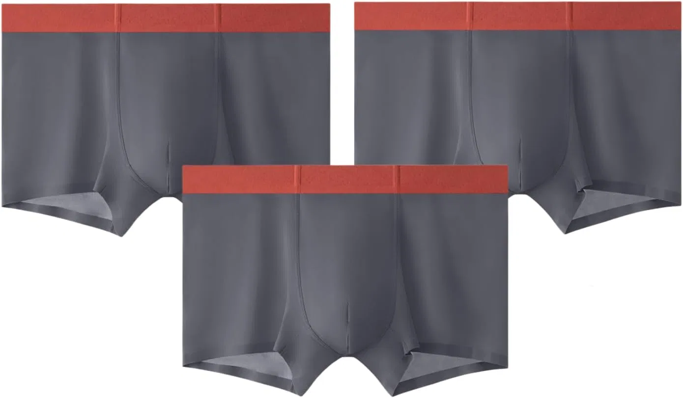 Боксеры Ice Silk дышащие, Dark Grey B