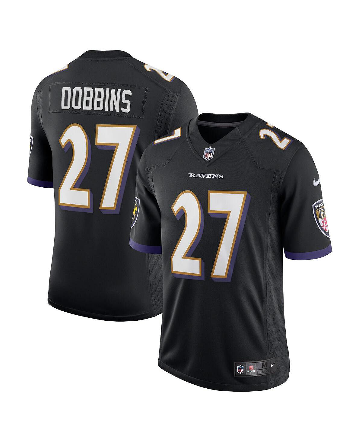 

Мужской J.K. Черная майка Dobbins Baltimore Ravens Vapor Limited Nike