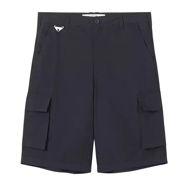 Шорты карго LACOSTE straight fit, сиерра блю