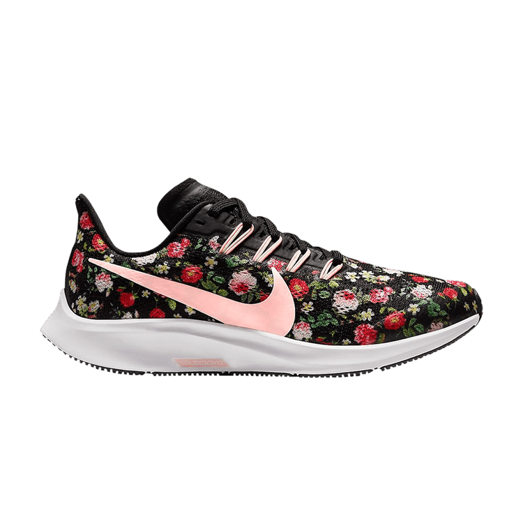 

Кроссовки Nike Air Zoom Pegasus 36 Vintage GS 'Floral', черный