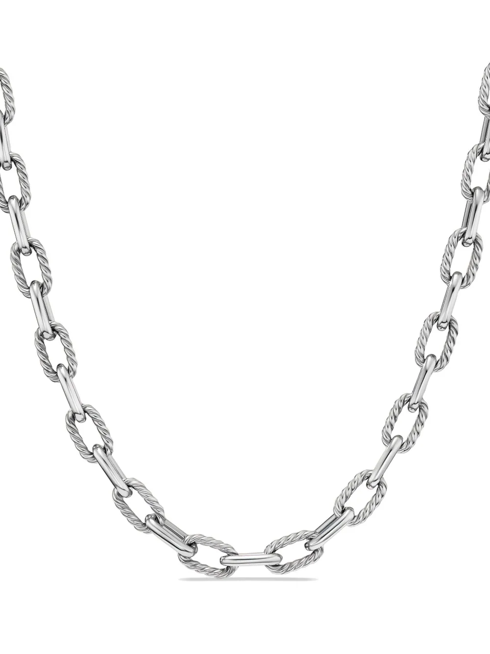 

Серебряная цепочка на шею DY Madison (6 мм) David Yurman, серебяный