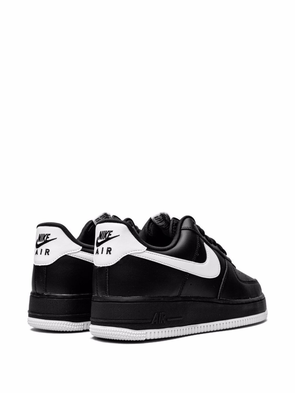 Кроссовки Air Force 1 '07 Tuxedo Nike, черный — фото 3