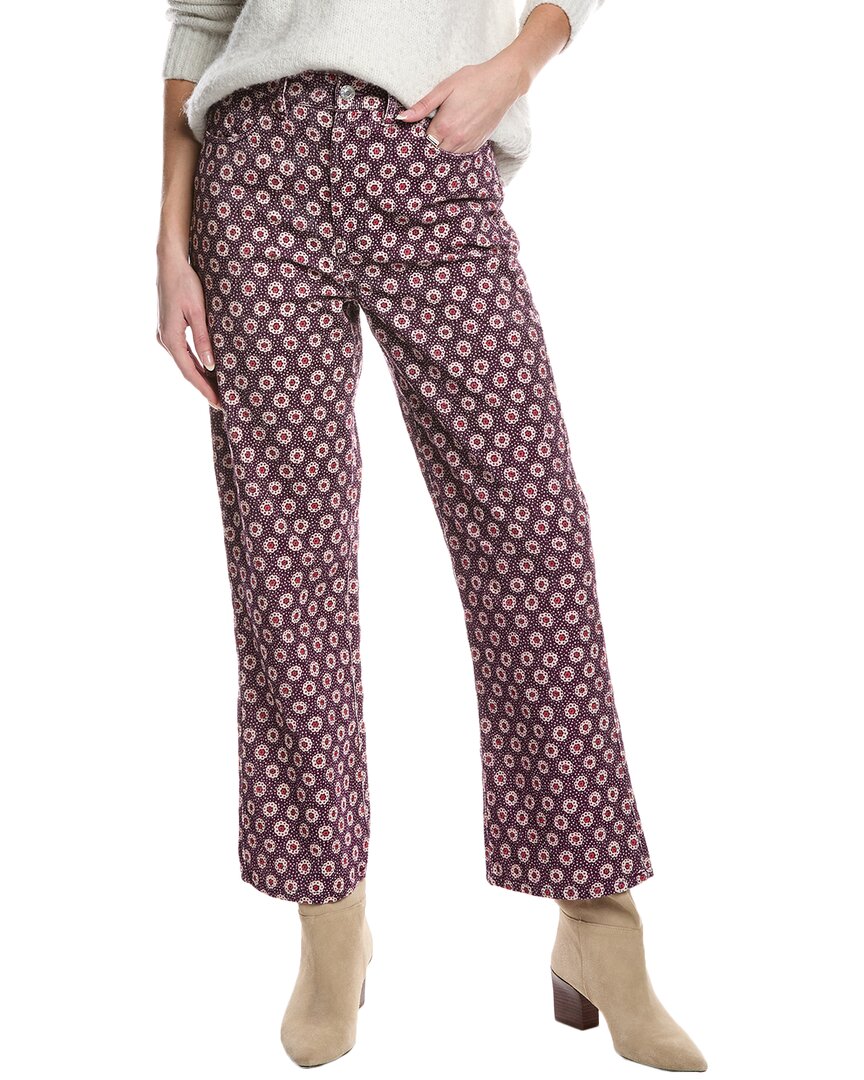

RE/DONE 70s Plum Stamp свободные расклешенные джинсы REDONE, белый