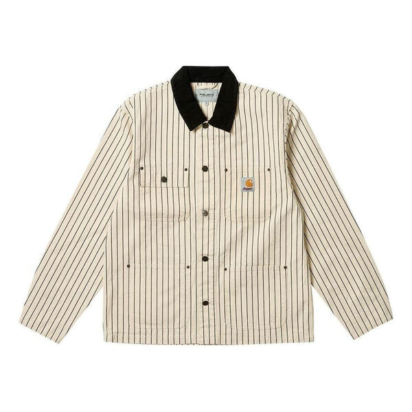 

Куртка michigan x carhartt wip coat 'hickory wax black' Palace, бежевый