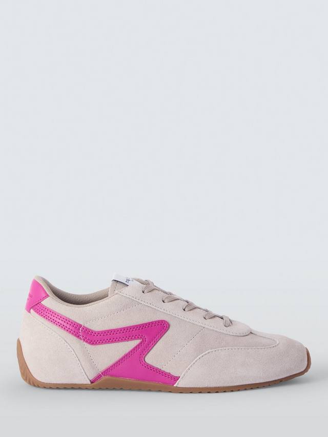 Ретро раннеры слим из замши rag & bone, Sand/Pink