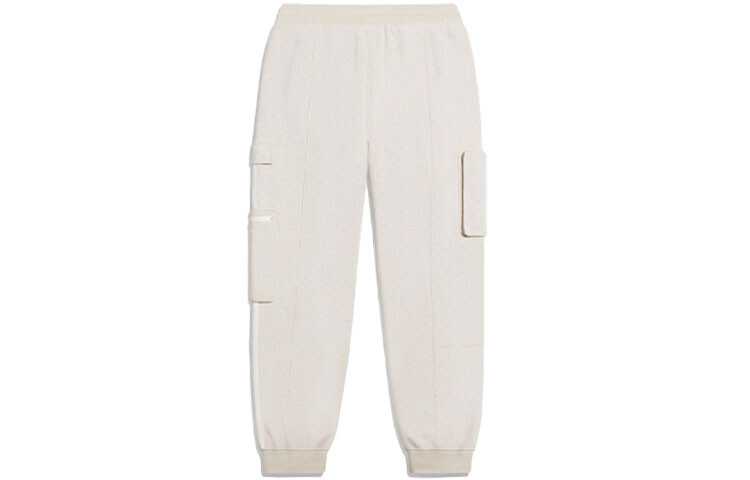 X Ivy Park Cargo Sweat Pants All Gender Cream Melange Adidas, белый — фото 2