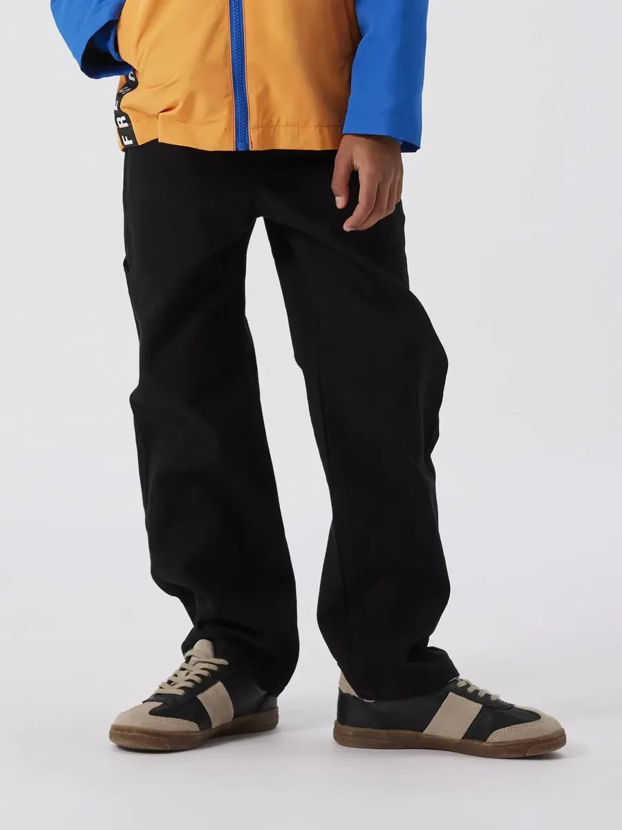 

Брюки с 5 карманами Name It "NKMRYAN STRAIGHT TWI PANTS 4242-YL NOOS", черный