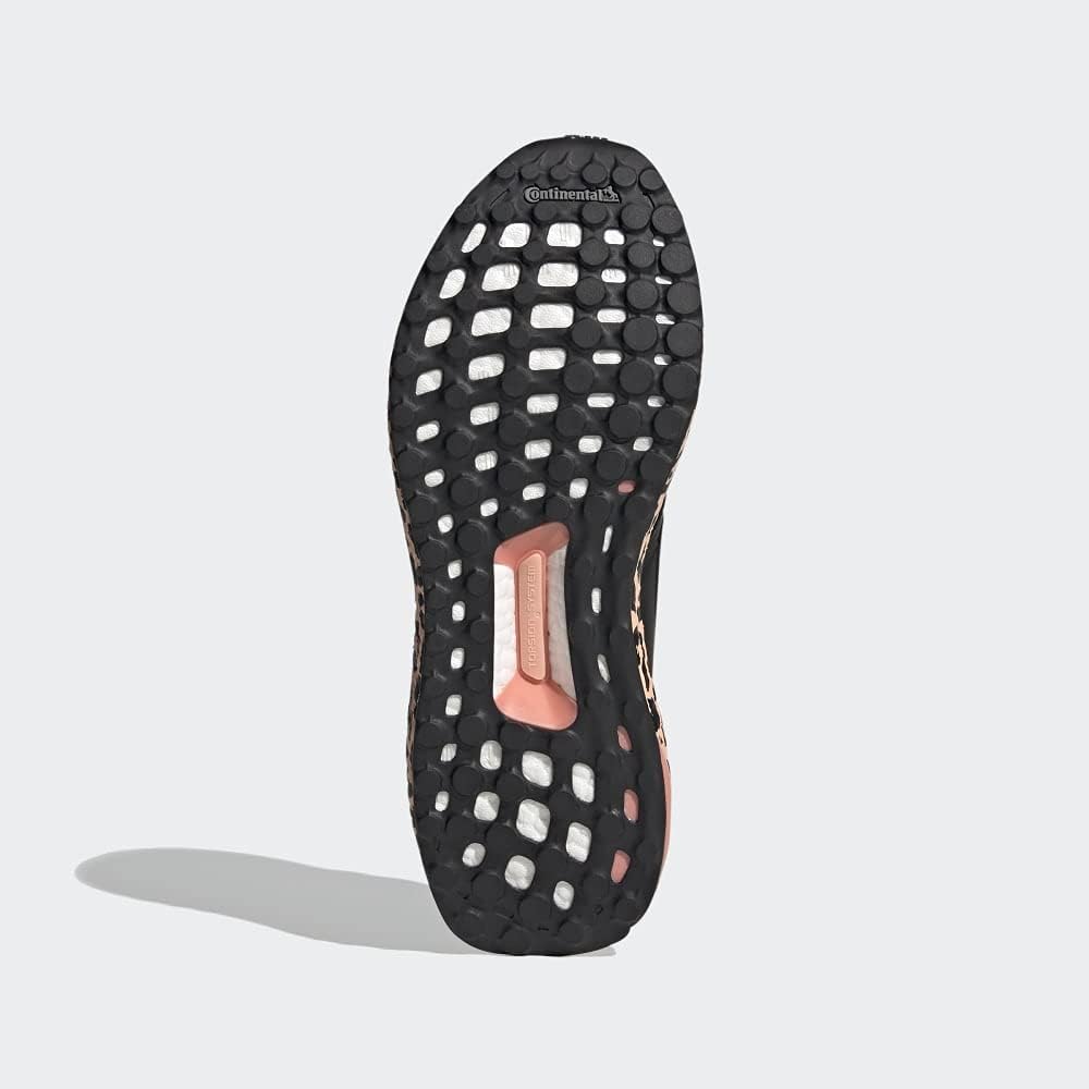Мужские кроссовки Adidas Originals Ultraboost, черный/розовый — фото 4