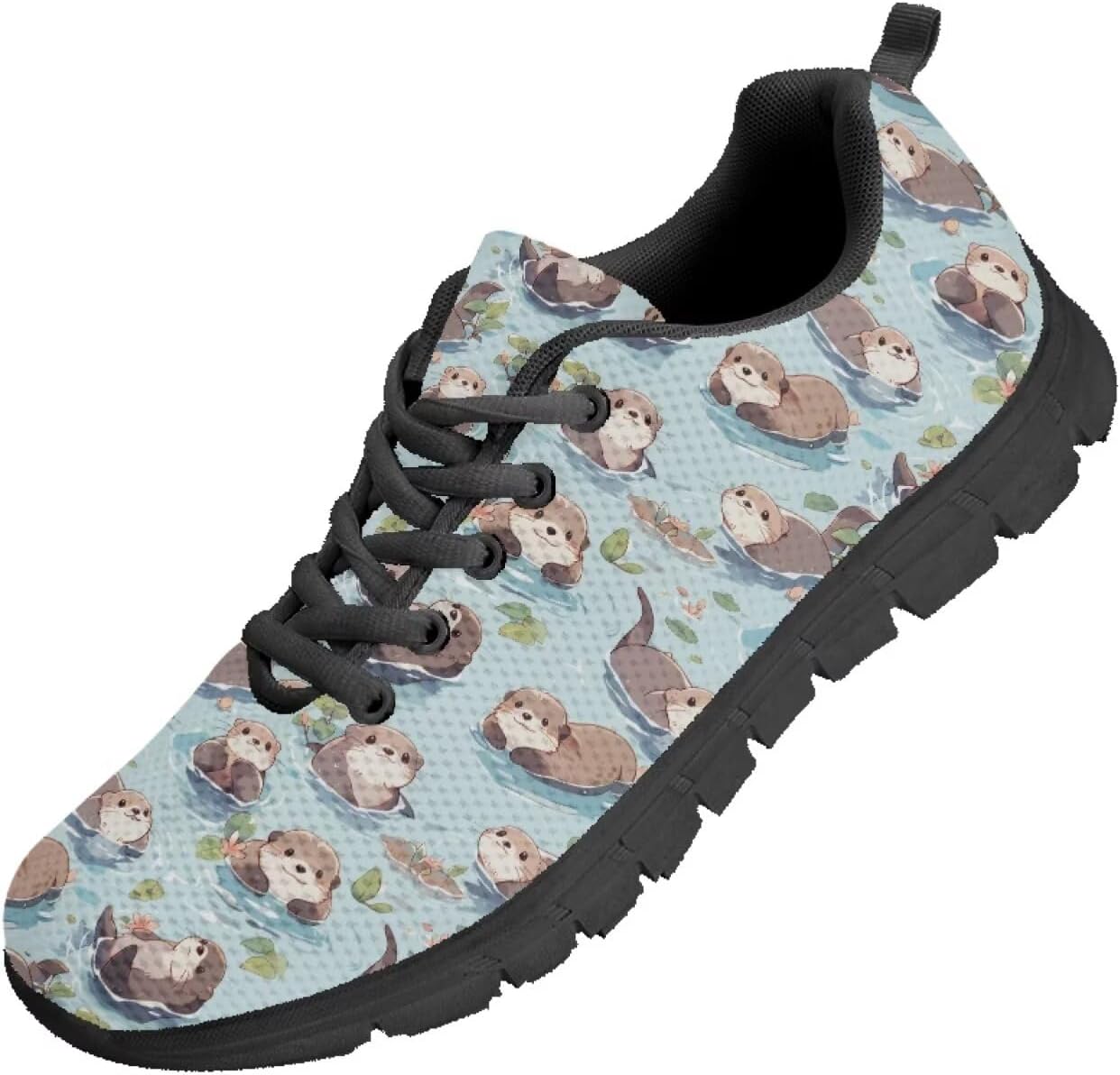 

Мужские кроссовки Funnydude Funny Print, легкие и дышащие, осенние удобные кроссовки, Beaver