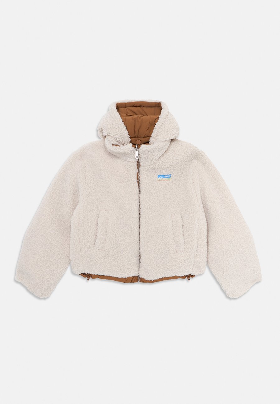

Зимняя куртка ONLY GIRLS KOGMARIA LIFE REVERSIB PUFFER JACKET, Toasted Coconut/Ochre