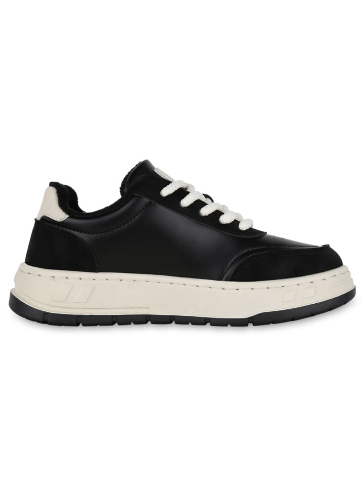 Кроссовки на шнуровке VAN HILL Sneaker Low Evelyn, цвет Schwarz Weiss — фото 3