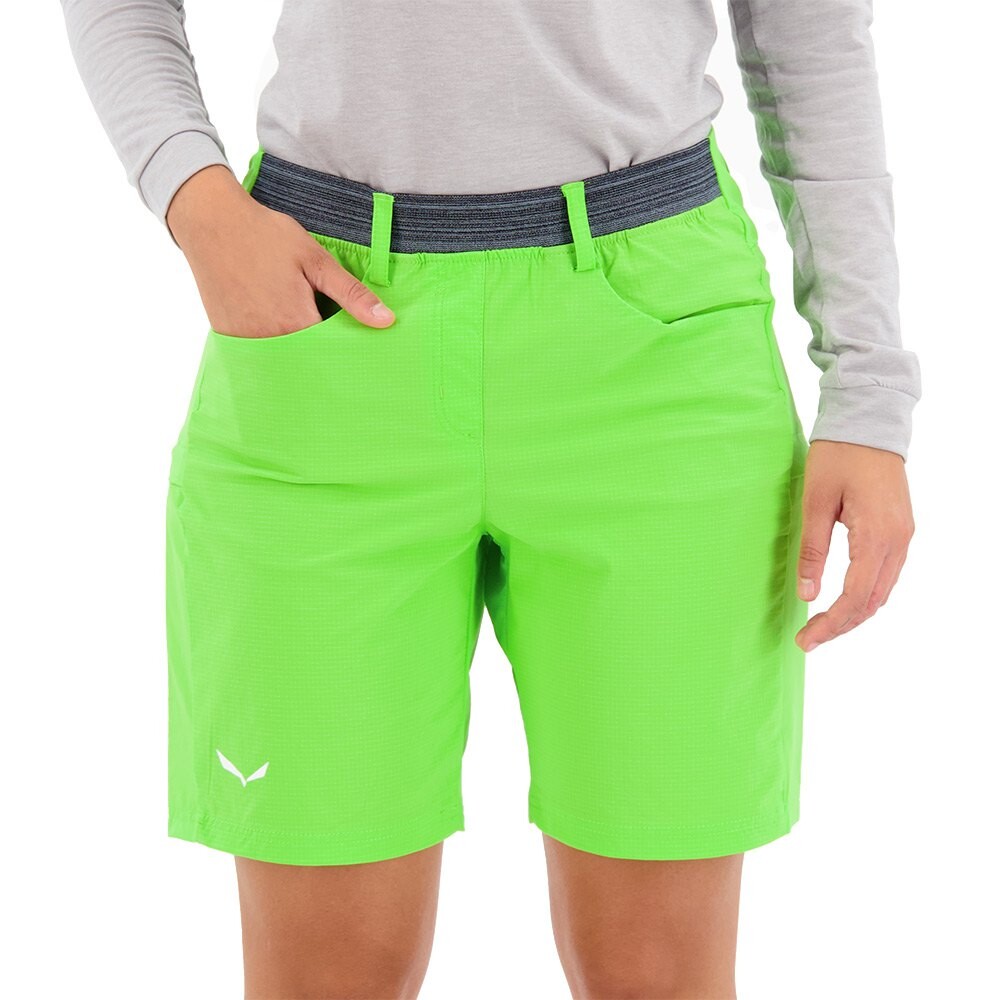

Брюки Salewa Puez 3 Durastretch Shorts, зеленый