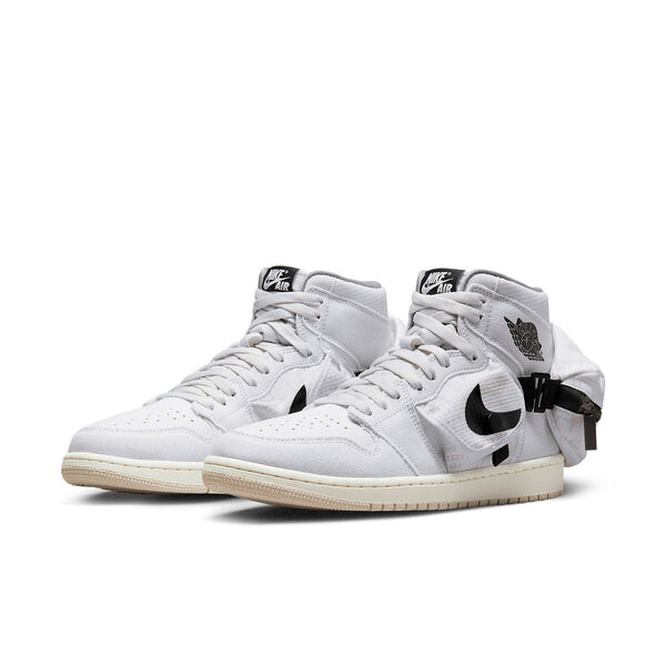 Кроссовки 1 Utility высокие Air Jordan, белый — фото 3