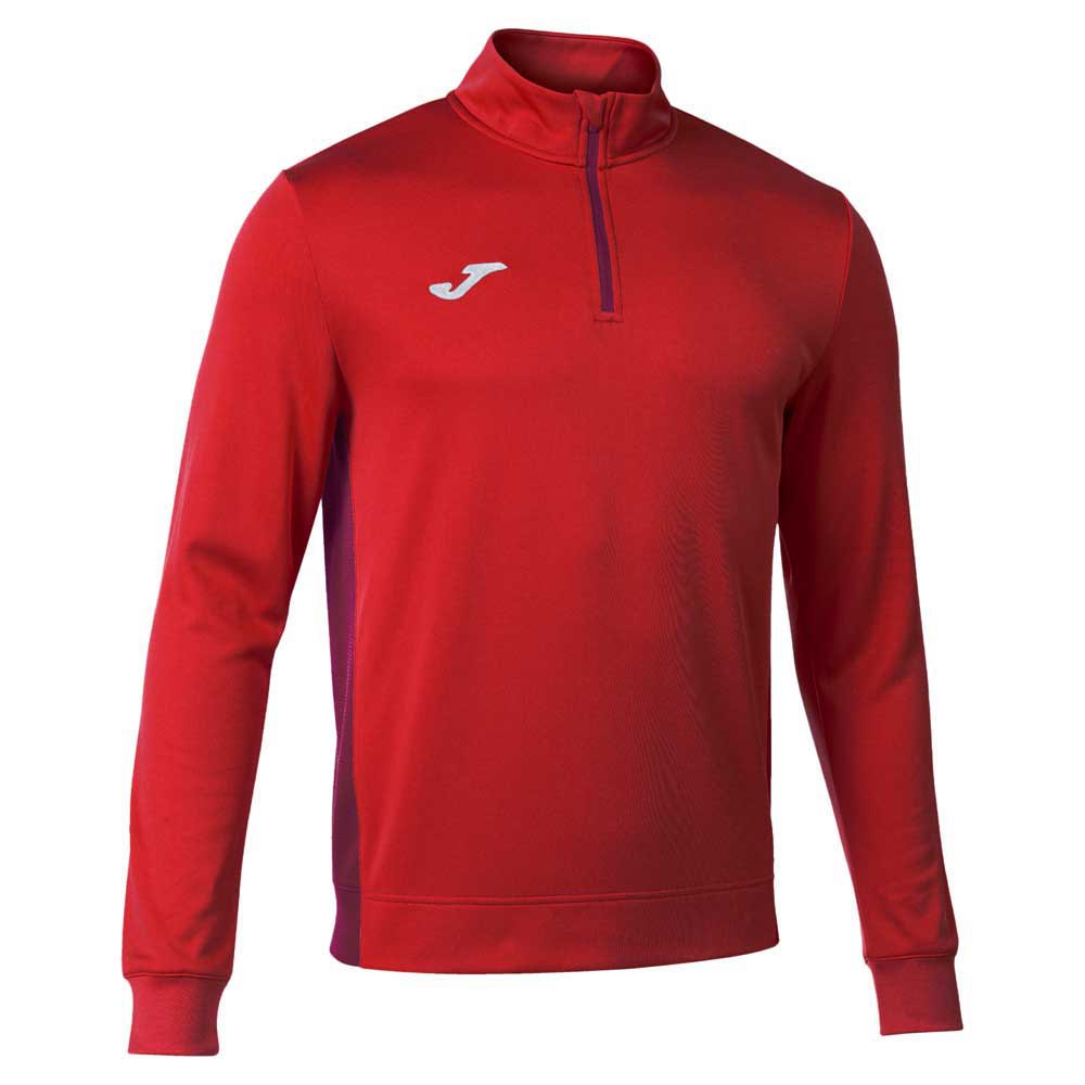 

Толстовка Joma Winner II Half Zip, красный