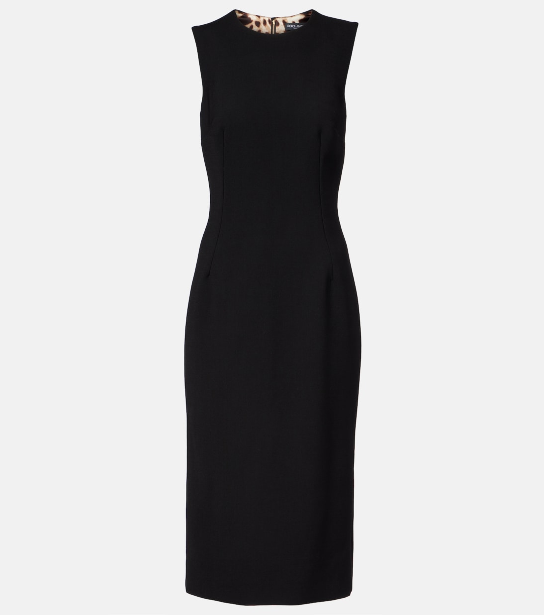 

Платье миди из натуральной шерсти Dolce&Gabbana, Nero