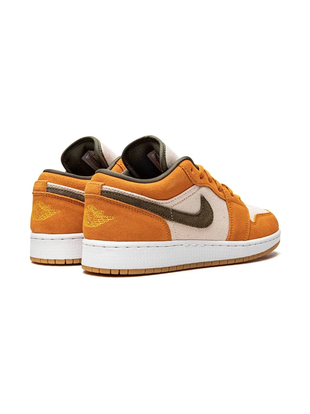 Кроссовки Air Jordan 1 Low SE Jordan Kids, оранжевый — фото 3
