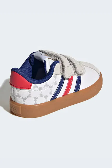 Кроссовки детские VL COURT 3.0 Adidas, белый — фото 3