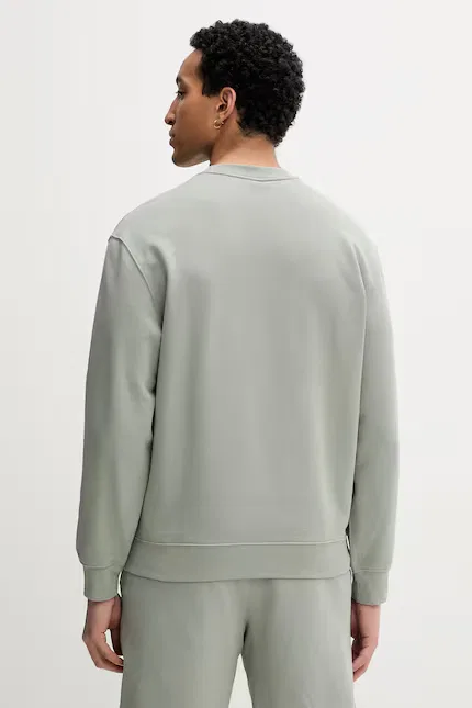 Худи мужское Calvin Klein, зеленый — фото 3