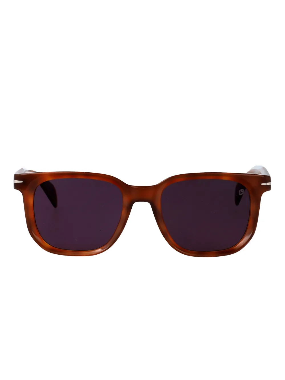 

Солнцезащитные очки в квадратной оправе Eyewear by David Beckham, коричневый