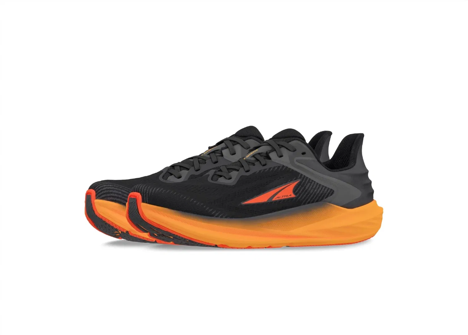 ALTRA Мужские беговые кроссовки Torin 8, черно-оранжевые — фото 3