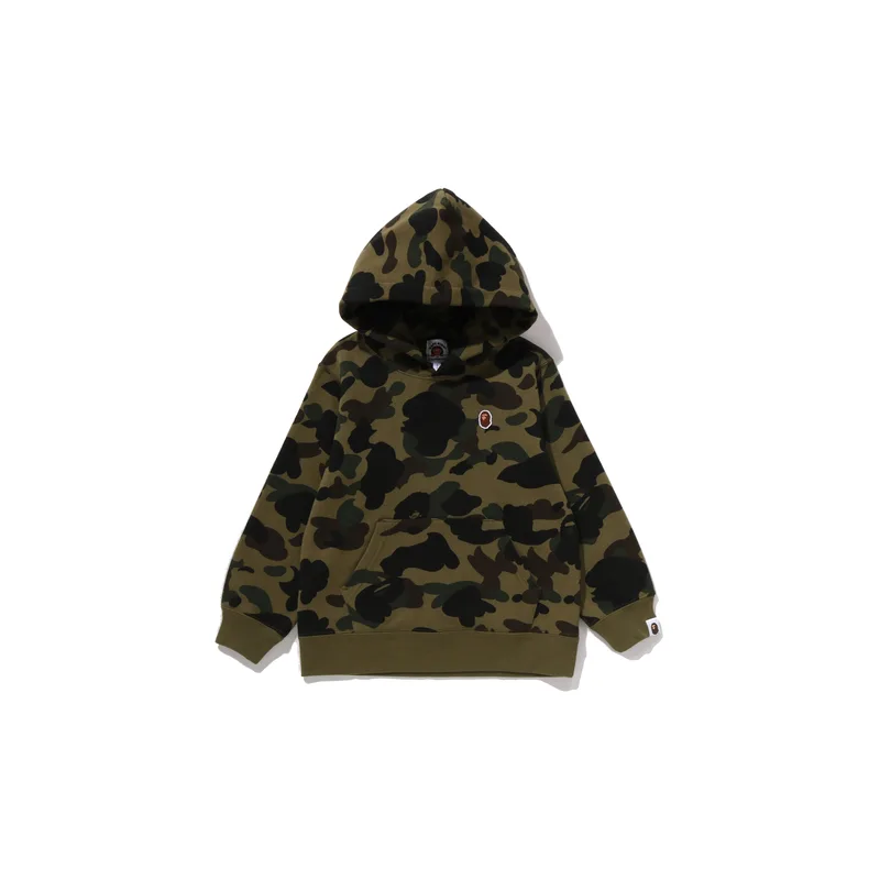 Толстовка FW25 для детей 3-7 лет A BATHING APE, зеленый GRX — фото 3