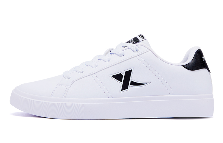 

Кроссовки XTEP Skateboarding Shoes Men Low-top New White/black, белый/черный