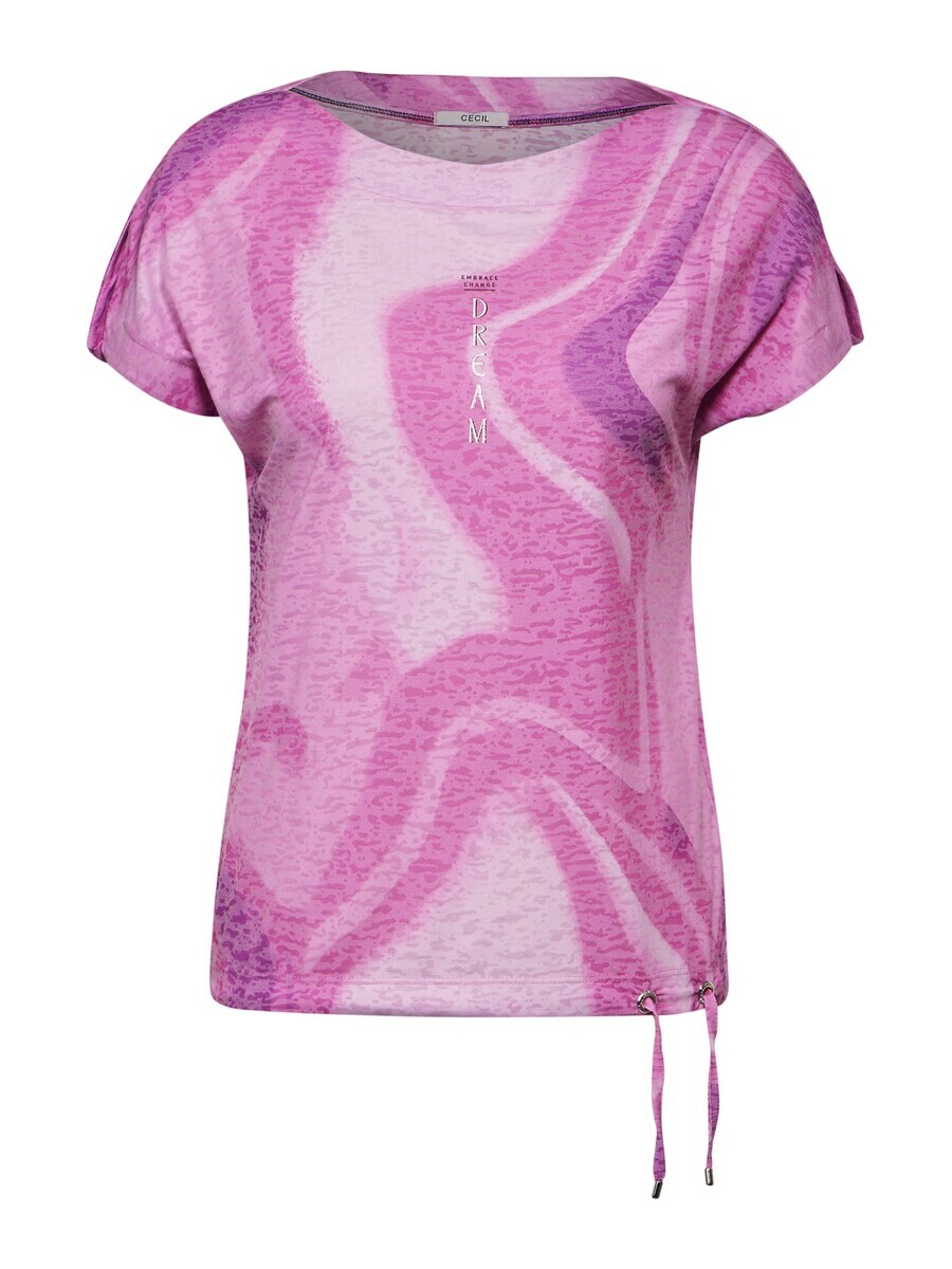 

Футболка CECIL Shirt, цвет pink/light pink