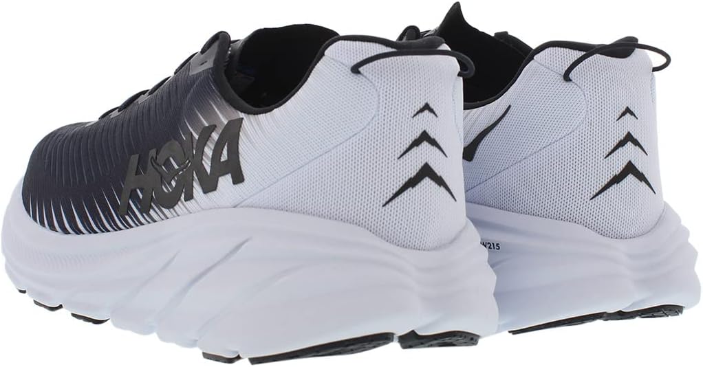 Мужские беговые кроссовки Hoka ONE ONE, белый/черный — фото 2