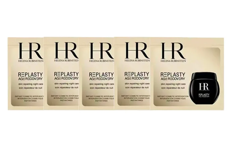 HELENA RUBINSTEIN Черный набор для путешествий с бинтами/пробный набор унисекс, 1.5ml*5