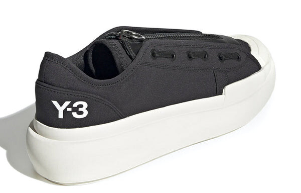 Кроссовки adidas Y-3 Ajatu Court Low 'Black White', черный — фото 4