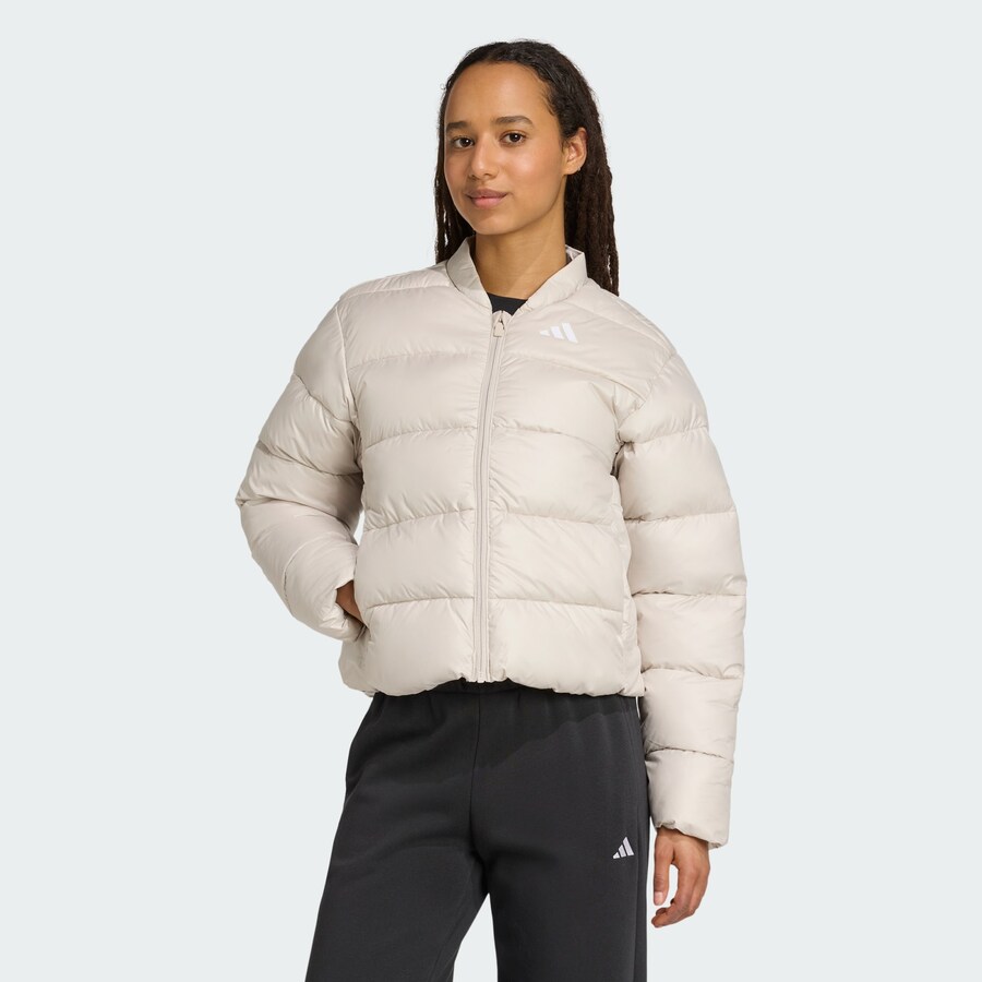 Спортивная куртка ADIDAS SPORTSWEAR Essentials, Beige — фото 2