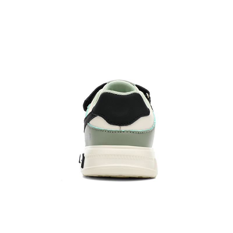 Jeep Детские скейтборд-кроссовки Patent Leather Breathable Balance Moisture Wicking Low top Black Green — фото 4