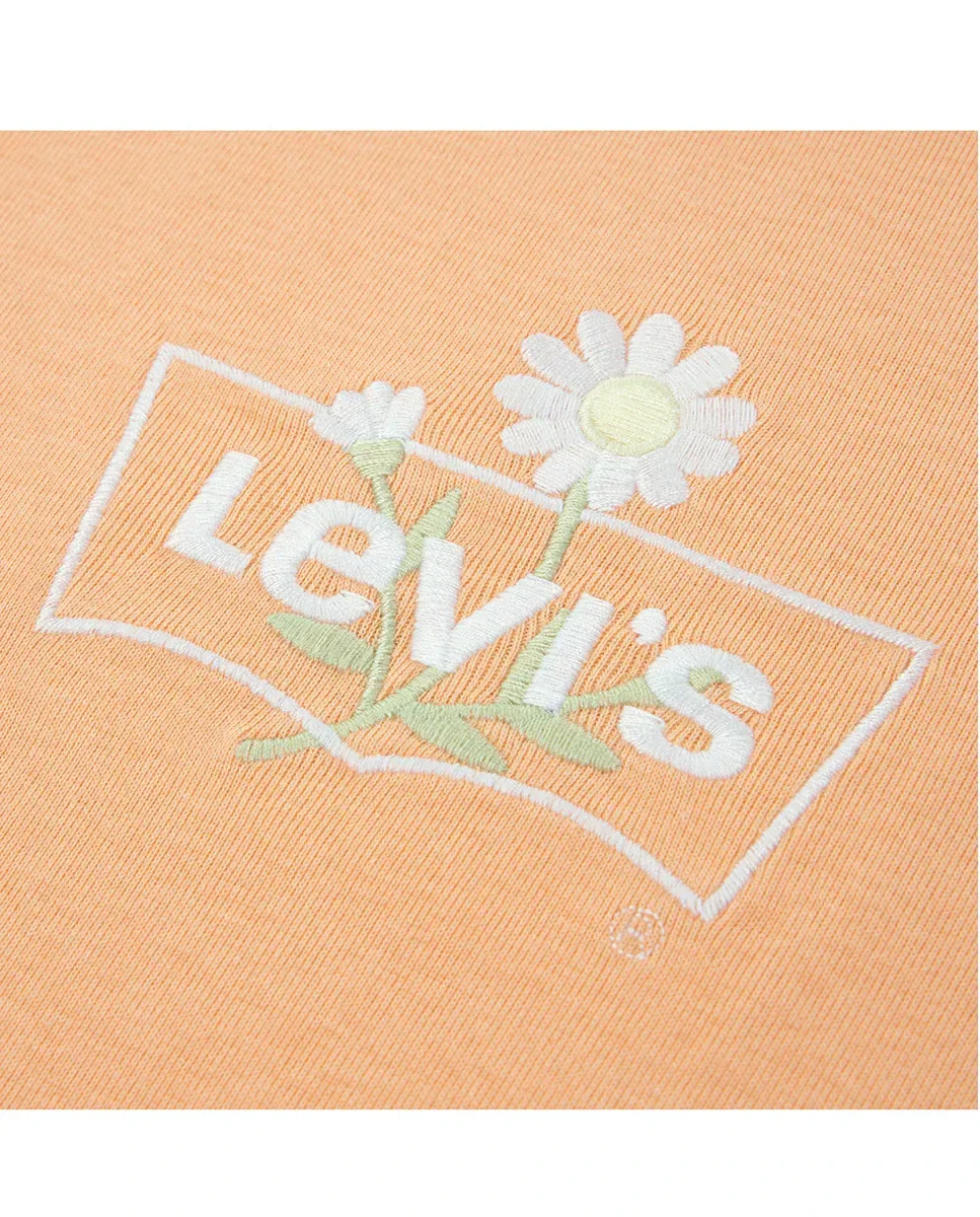 Футболка Levi's Daisy Batwing, оранжевый — фото 3