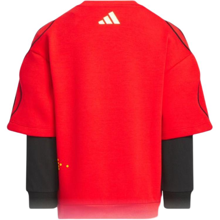 Свитер Ruby Red/черный для детей 3-7 лет Adidas, Gemstone Red/Black — фото 3