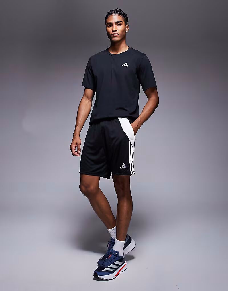 

Шорты Adidas Football Tiro черного цвета Adidas Performance