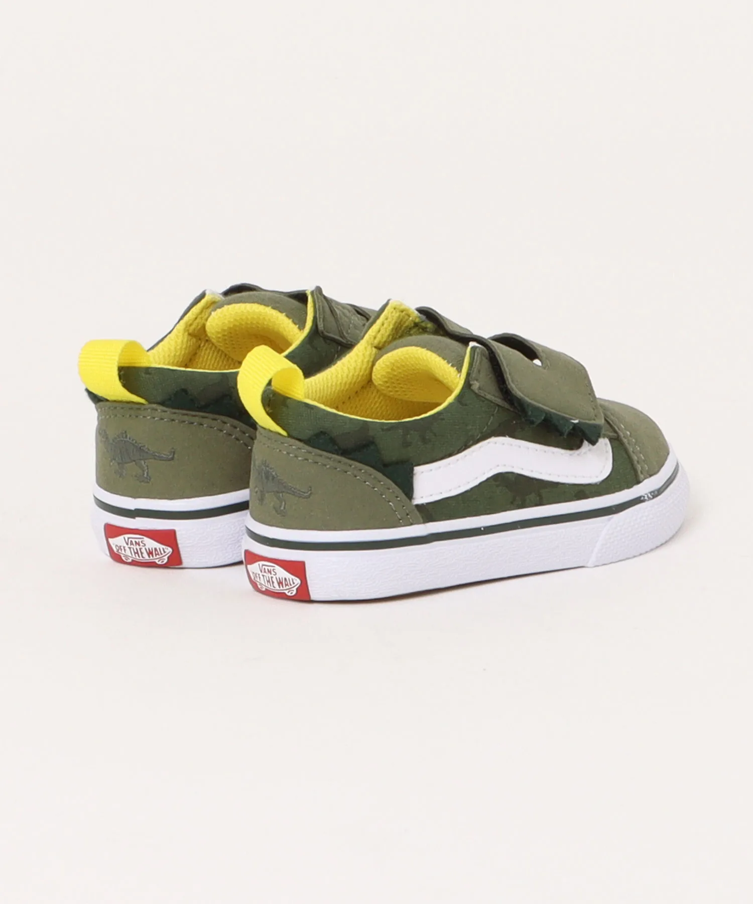Детские кроссовки Vans OLD SKOOL V36TDL BLT DINO KHAKI — фото 2