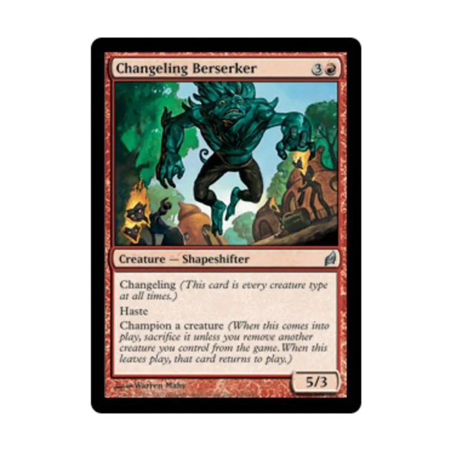 

CCG Перевертыш-берсерк (U), MTG - Lorwyn