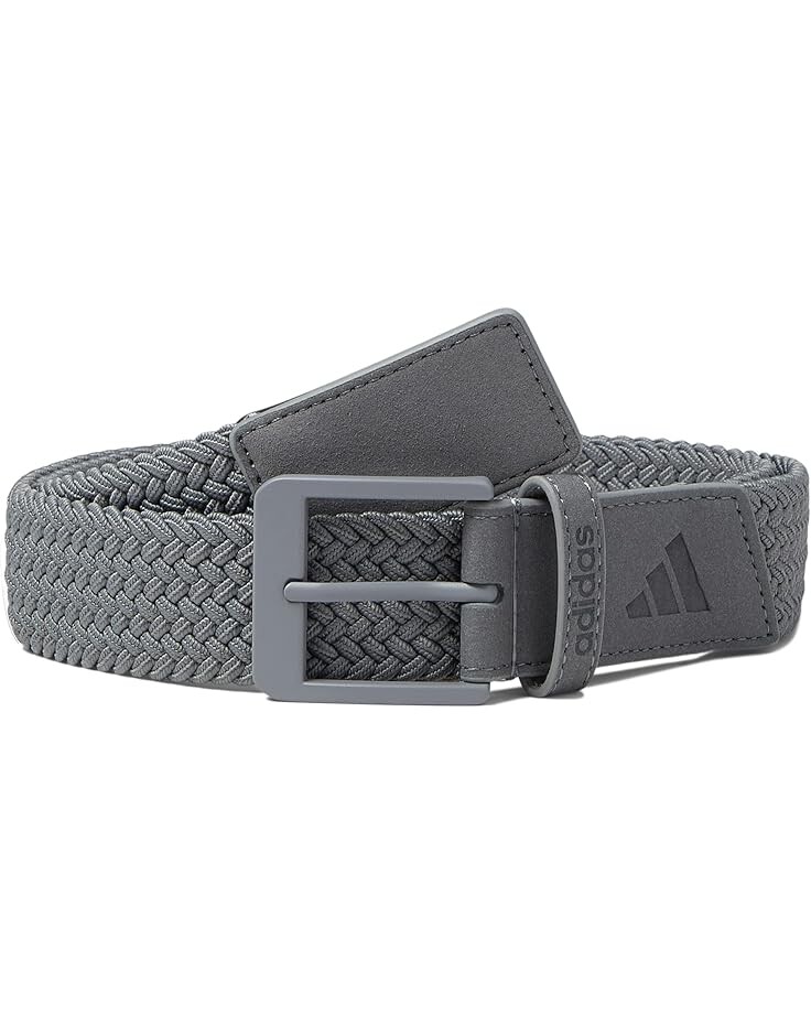 

Ремень adidas Golf Braided Stretch Belt, цвет Grey Three