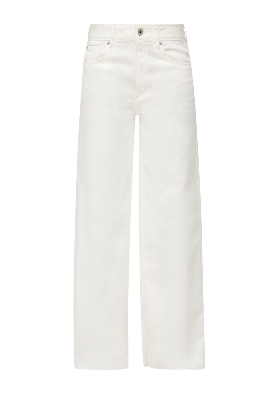 

Джинсы с широкими штанинами QS Catie, White Denim
