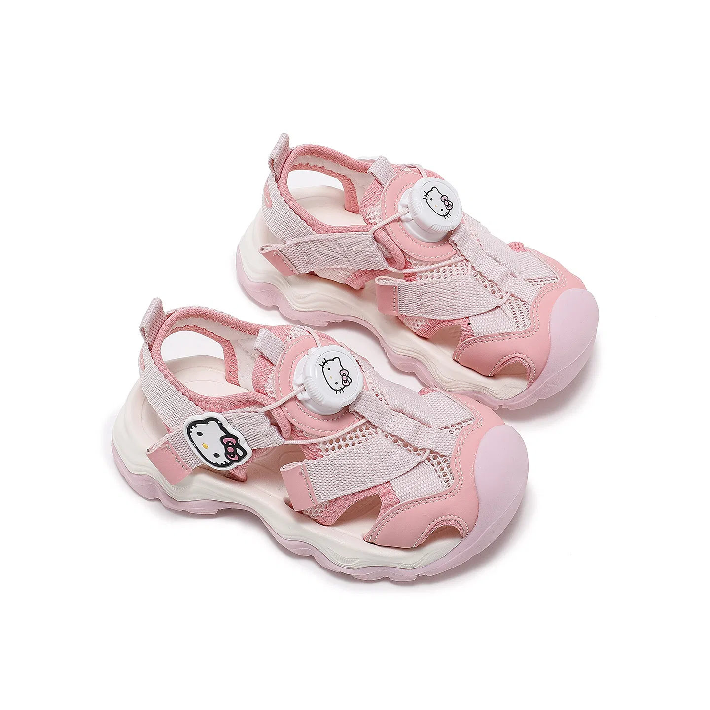 Сандалии детские легкие дышащие Sanrio Hello Kitty розовые — фото 4